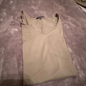 Windsor Neutral V-Neck Camisole in Taupe